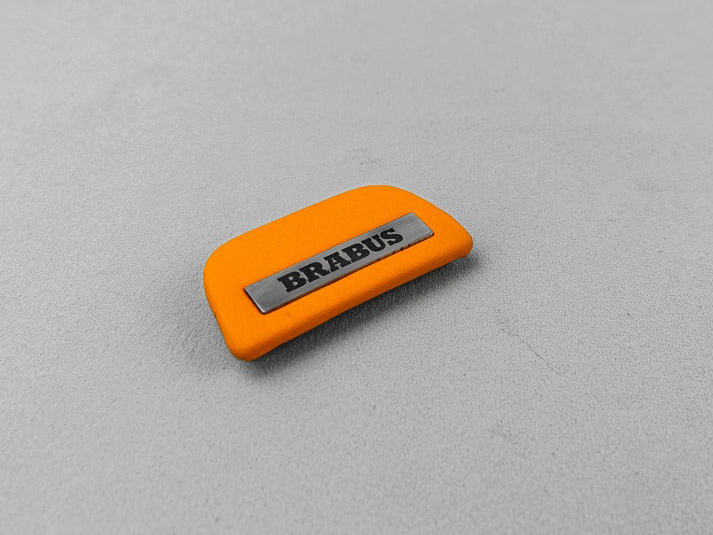 Steering Wheel Emblem Insert Brabus for MERCEDES-BENZ W463A-Orange